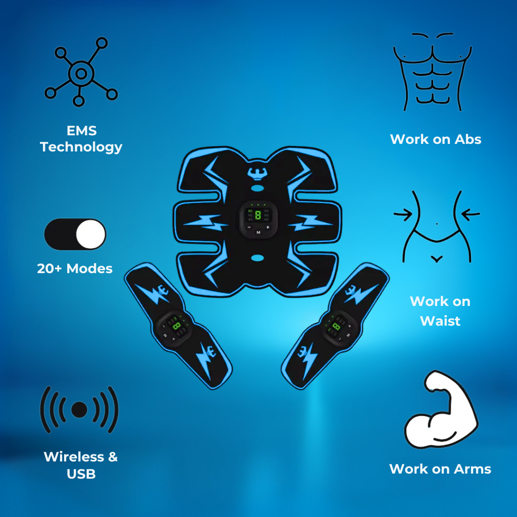CorePulse™ Pad | EMS Abs/Leg Trainer – Quvro® Official