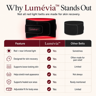 Lumévia™ Skin Recovery Red Light Belt