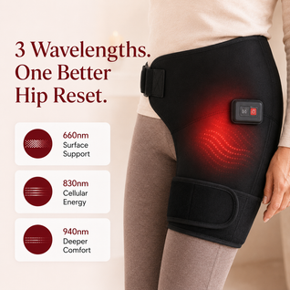 HipRelievra™ Triple-Wavelength Therapy Belt