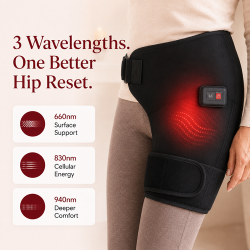 HipRelievra™ Triple-Wavelength Therapy Belt